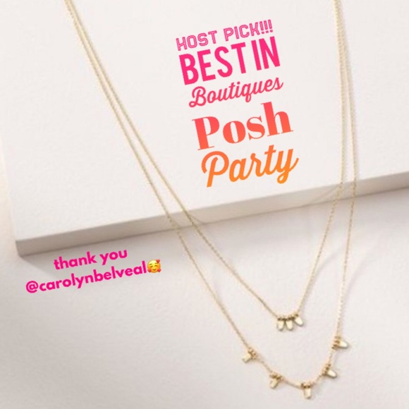 Stella & Dot Jewelry - :: Stella & Dot [GOLD] Delicate Petal Necklace